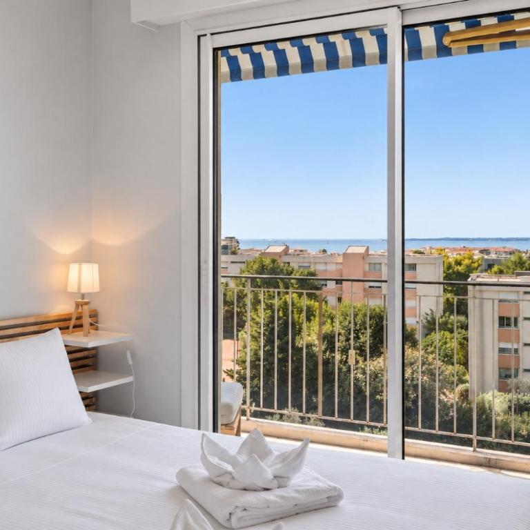 Le Panoramic Lérins - 2km de la Plage - Appartement - 20