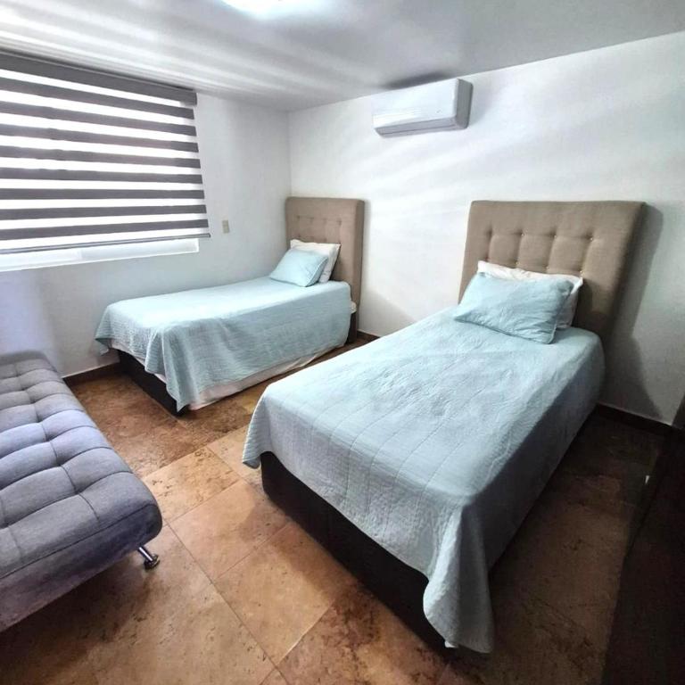 Marina del Sol Depto Familiar Orilla Playa - Apartment mit 2 Schlafzimmern - 5