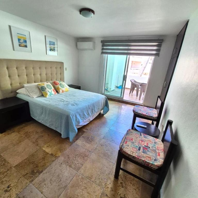 Marina del Sol Depto Familiar Orilla Playa - Apartment mit 2 Schlafzimmern - 32