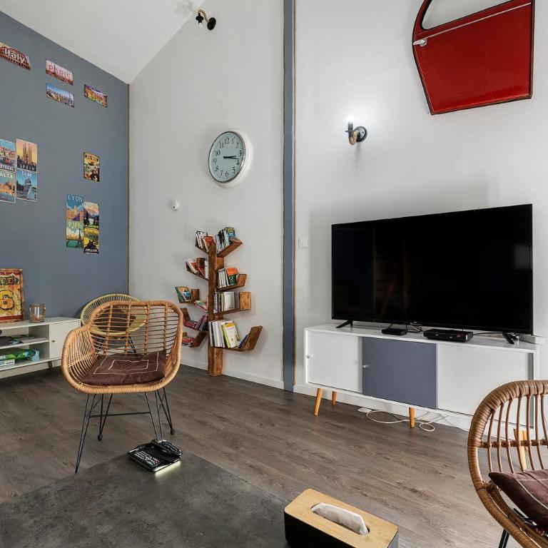 Chez nono et vero - Appartement 1 Chambre - Vue sur Jardin - 4