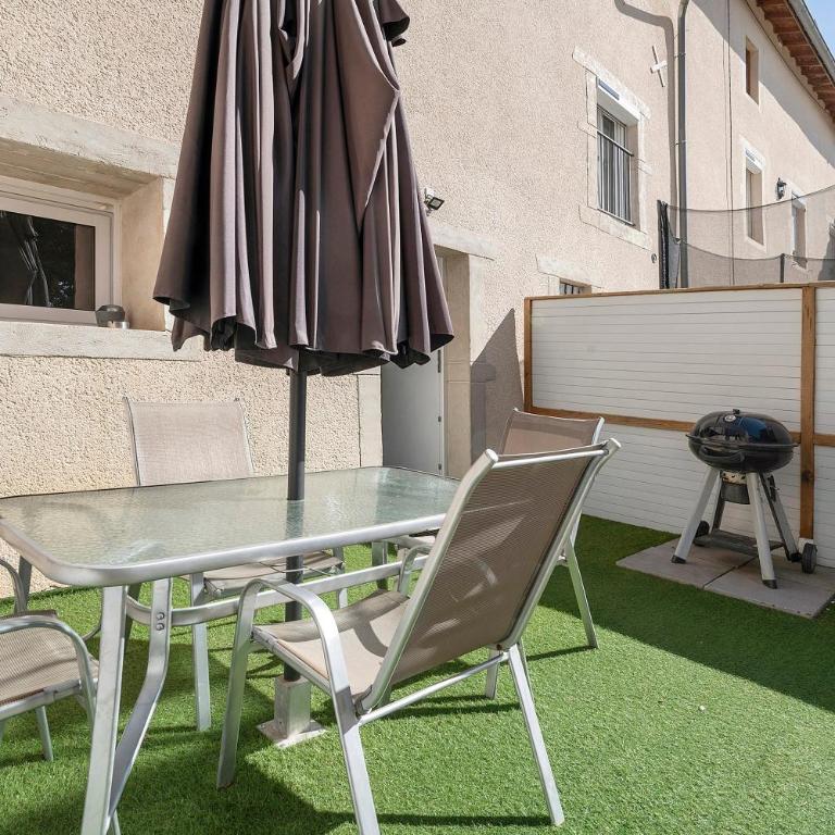 Chez nono et vero - Appartement 1 Chambre - Vue sur Jardin - 12