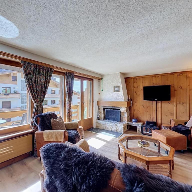 Madelia 218 Charming 2 Bedroom Apartment in Verbier with Mountain Views and Fireplace - Appartement - 1
