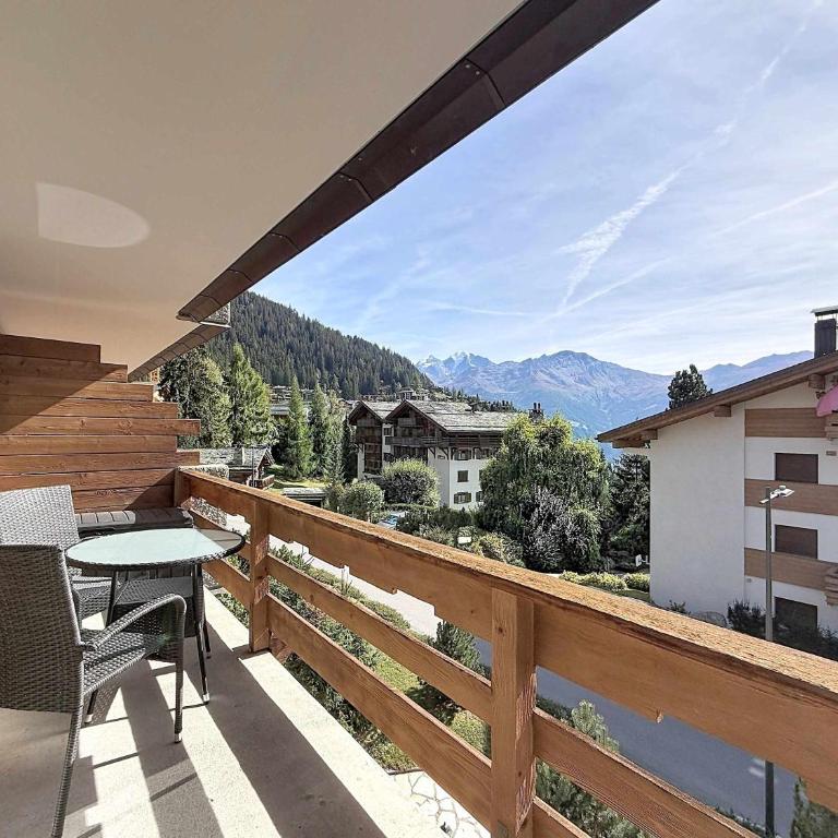 Madelia 218 Charming 2 Bedroom Apartment in Verbier with Mountain Views and Fireplace - Appartement - 10