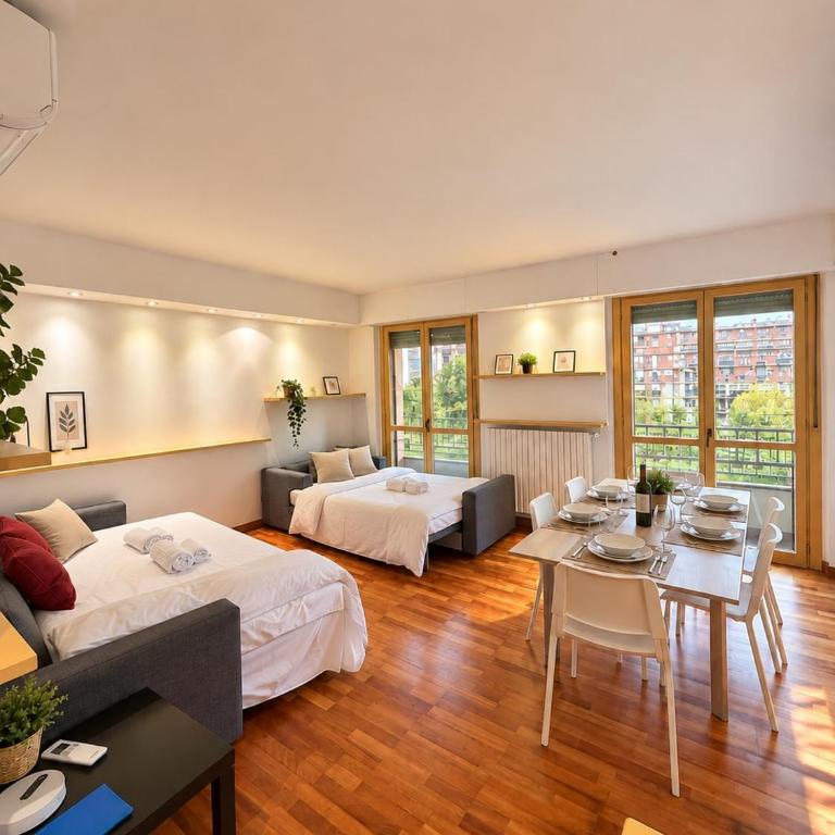 Big apartment with terrace near the stadium with parking and wifi - Apartment mit 3 Schlafzimmern - 15