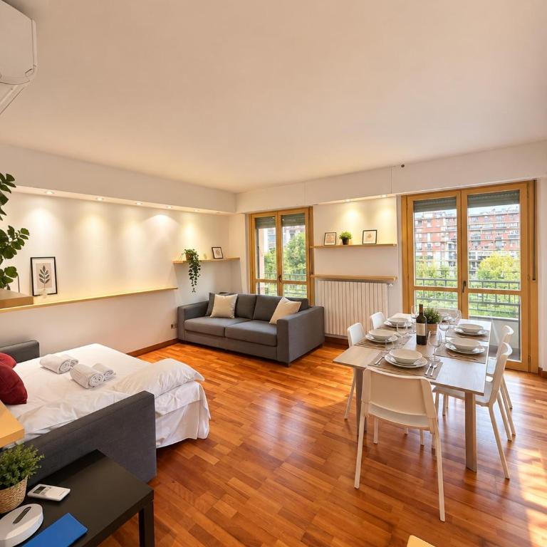 Big apartment with terrace near the stadium with parking and wifi - Apartment mit 3 Schlafzimmern - 21