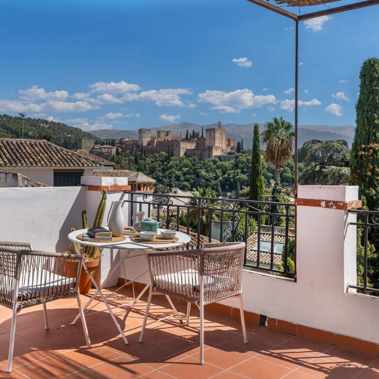 Casa en el Albaicín - Vistas Alhambra - Apartamento de 1 dormitorio con vistas a la ciudad - 7