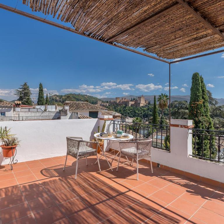 Casa en el Albaicín - Vistas Alhambra - Apartamento de 1 dormitorio con vistas a la ciudad - 10