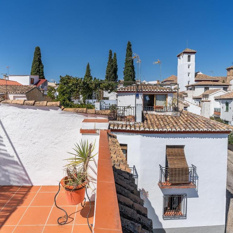 Casa en el Albaicín - Vistas Alhambra - Apartamento de 1 dormitorio con vistas a la ciudad - 13