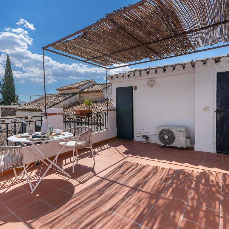 Casa en el Albaicín - Vistas Alhambra - Apartamento de 1 dormitorio con vistas a la ciudad - 12