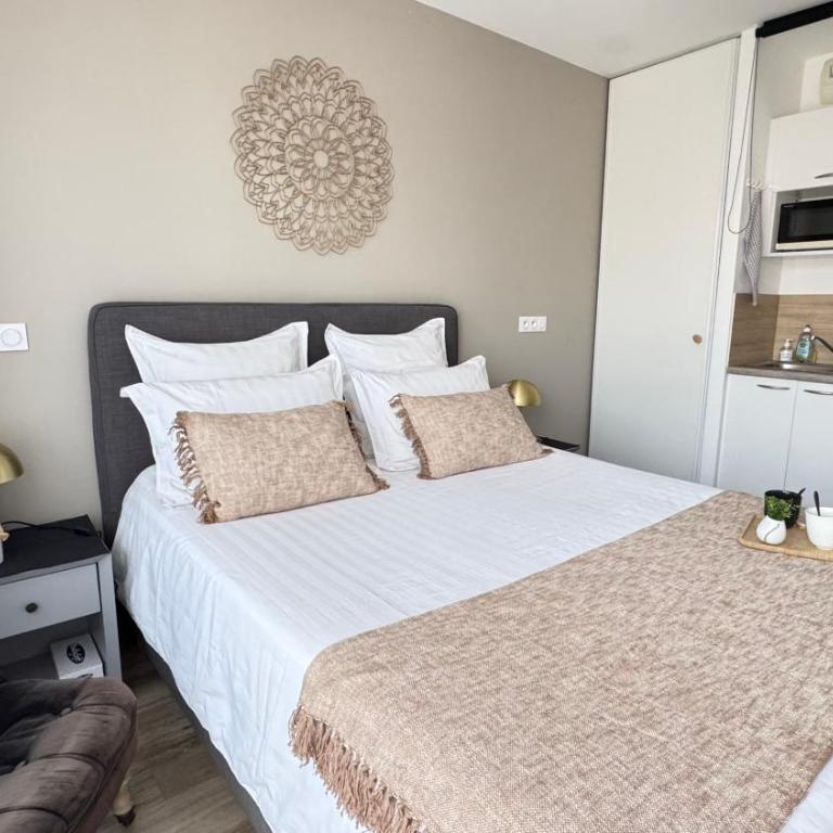 Sweet Home Studio Aix en Pce, clim,terrasse,piscine,pkg gratuit - Studio avec Terrasse - 4