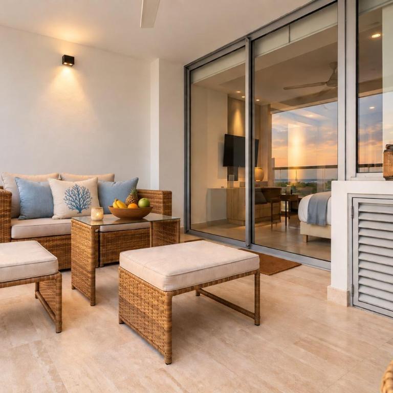 Suite romántica con terraza lounge y vista panorámica CB834 - Suite con cama grande - 16