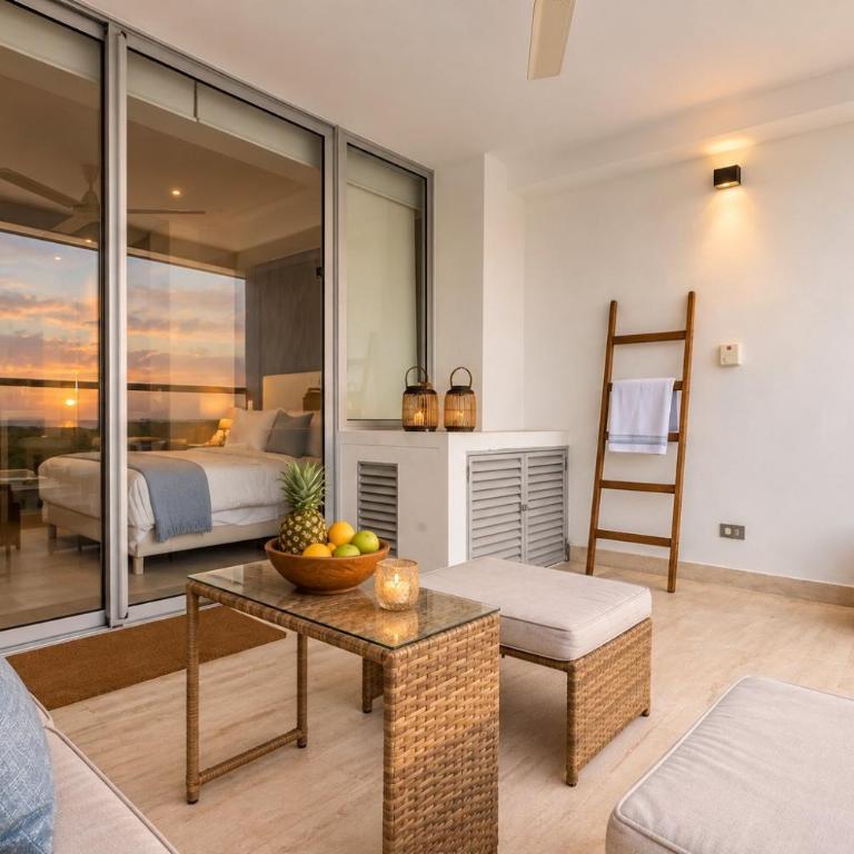Suite romántica con terraza lounge y vista panorámica CB834 - Suite con cama grande - 19