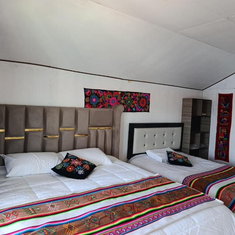 Uros Jallahui Lodge - Habitación Doble - 2 camas - 1