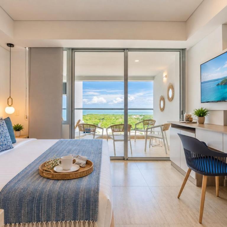 CB1044 | Moderna-Comoda Suite Vista Increible - Suite con cama grande - 2