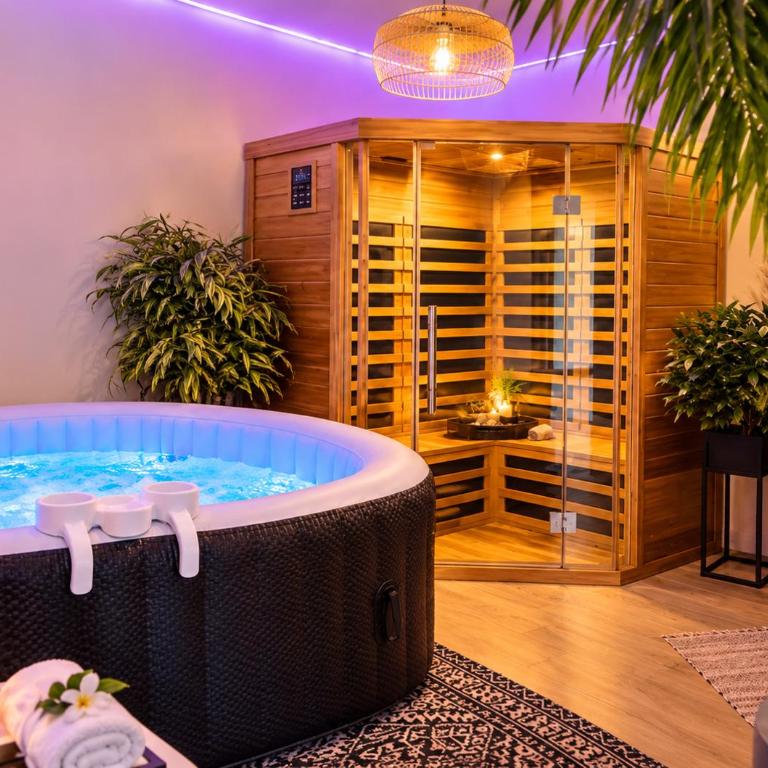 Romantique Zen Room Spa Sauna Beach 50 m - Apartment mit 1 Schlafzimmer - 1
