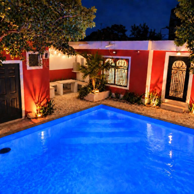 Colonial Villa in Merida Centro 4BR 3BA Private Pool Near Paseo de Montejo - Villa con piscina privada - 4