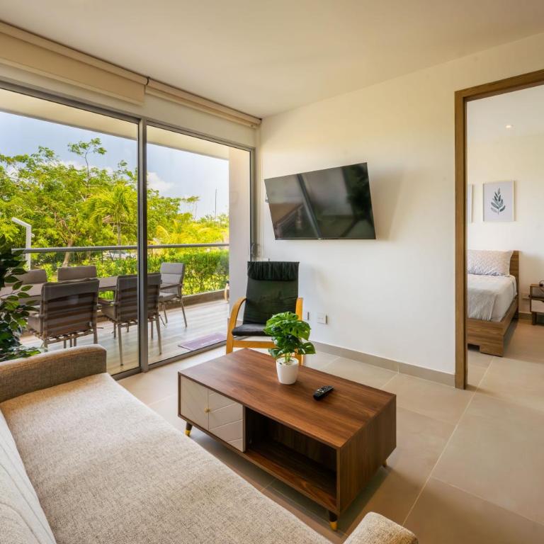 Apartamento con laguna de aguas cristalinas - Family Suite with Balcony - 15
