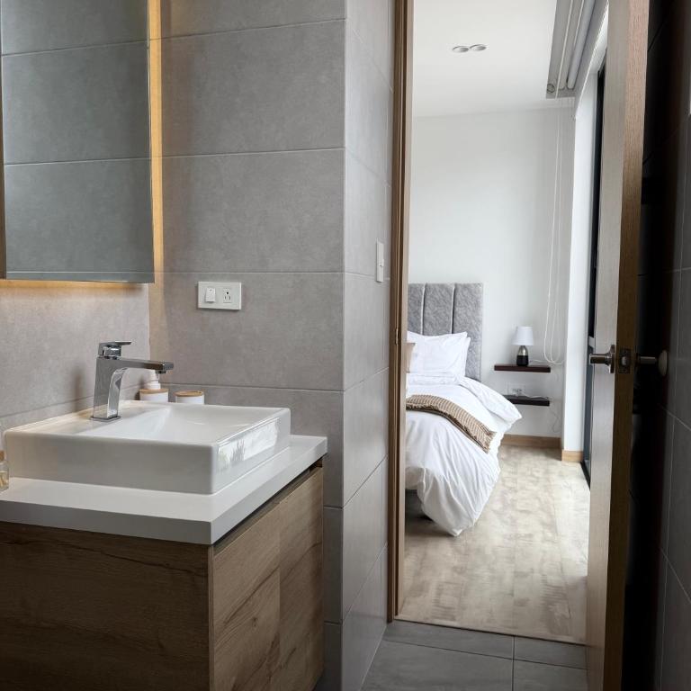 Suite boutique cerca La Carolina Parqueadero - One-Bedroom Apartment - 14