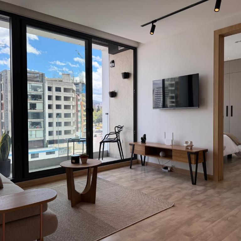 Suite boutique cerca La Carolina Parqueadero - One-Bedroom Apartment - 11