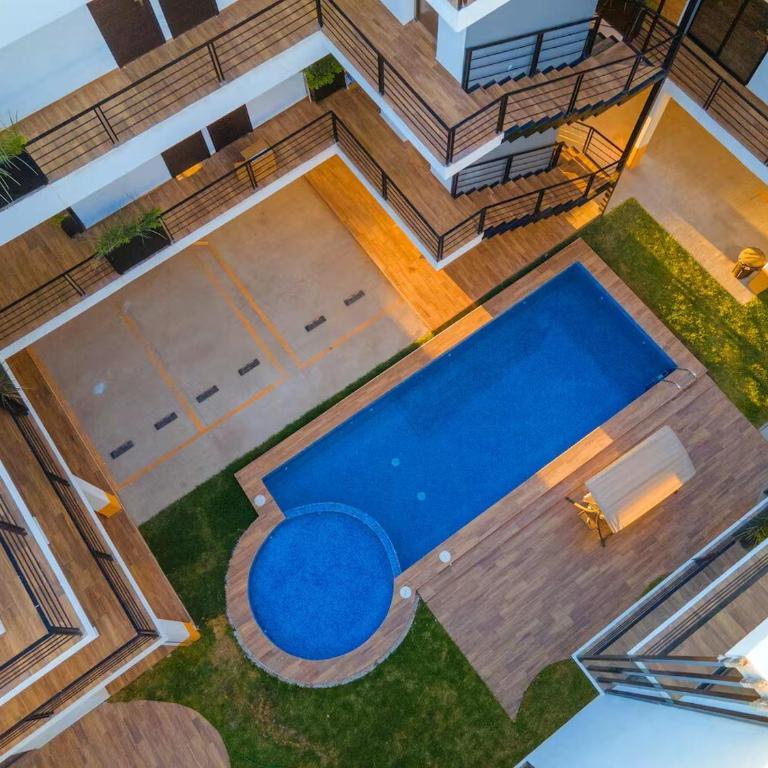 Loft Azul Encanto Marina - Albercas y Amenidades - Apartment mit 2 Schlafzimmern - 11