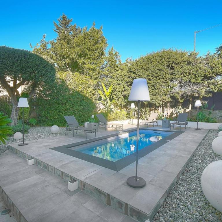 FRGK VERT COTEAU Luxury Private Villa 4 Bedrooms Pool Garden Parking Cannes - Villa avec Piscine Privée - 4