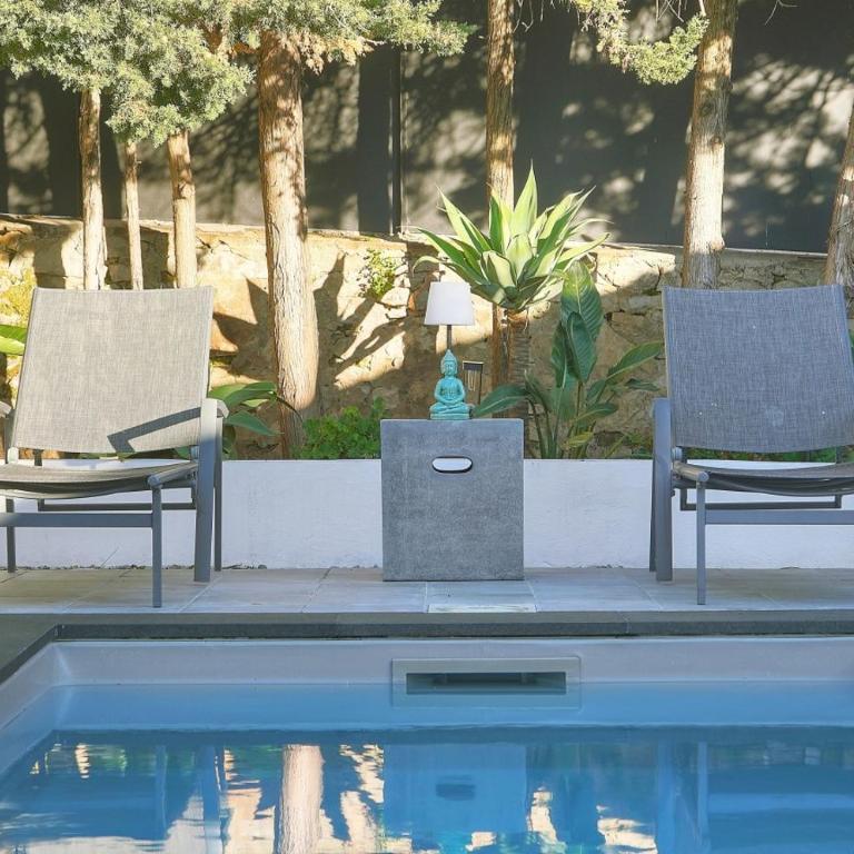FRGK VERT COTEAU Luxury Private Villa 4 Bedrooms Pool Garden Parking Cannes - Villa avec Piscine Privée - 10
