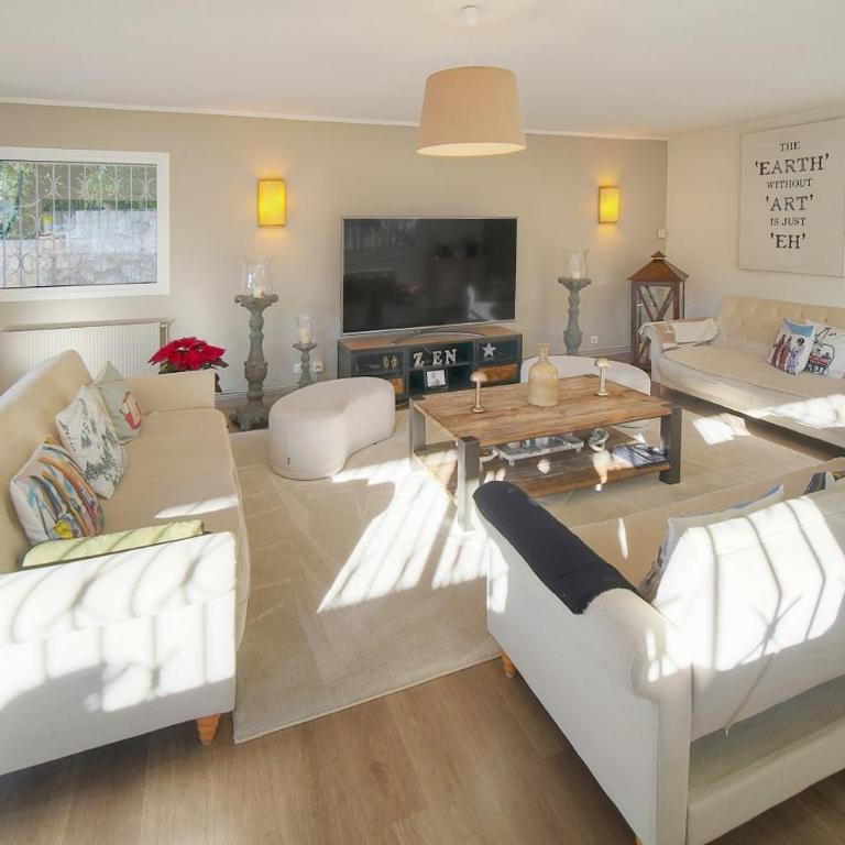 FRGK VERT COTEAU Luxury Private Villa 4 Bedrooms Pool Garden Parking Cannes - Villa avec Piscine Privée - 16