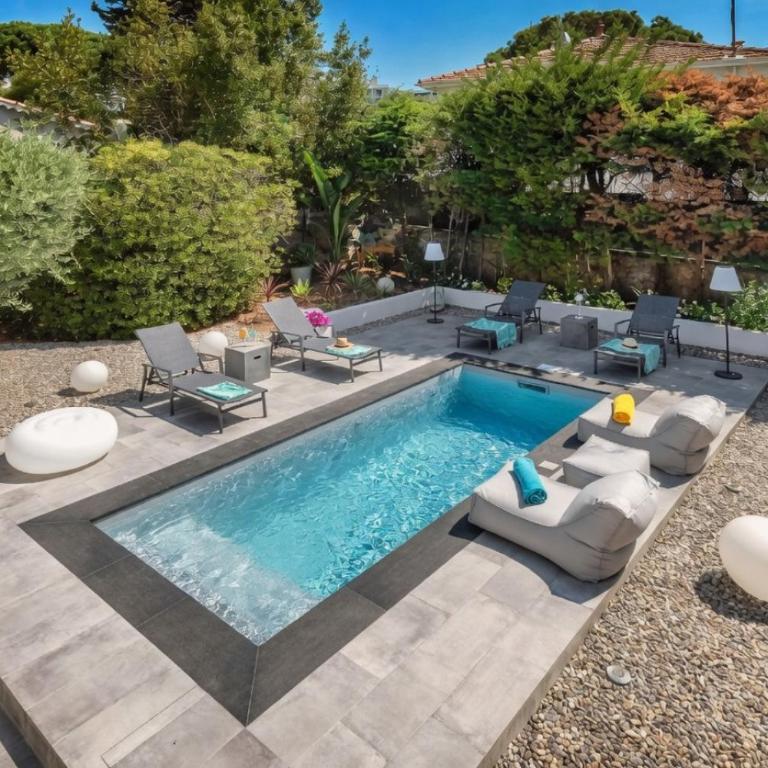 FRGK VERT COTEAU Luxury Private Villa 4 Bedrooms Pool Garden Parking Cannes - Villa avec Piscine Privée - 67