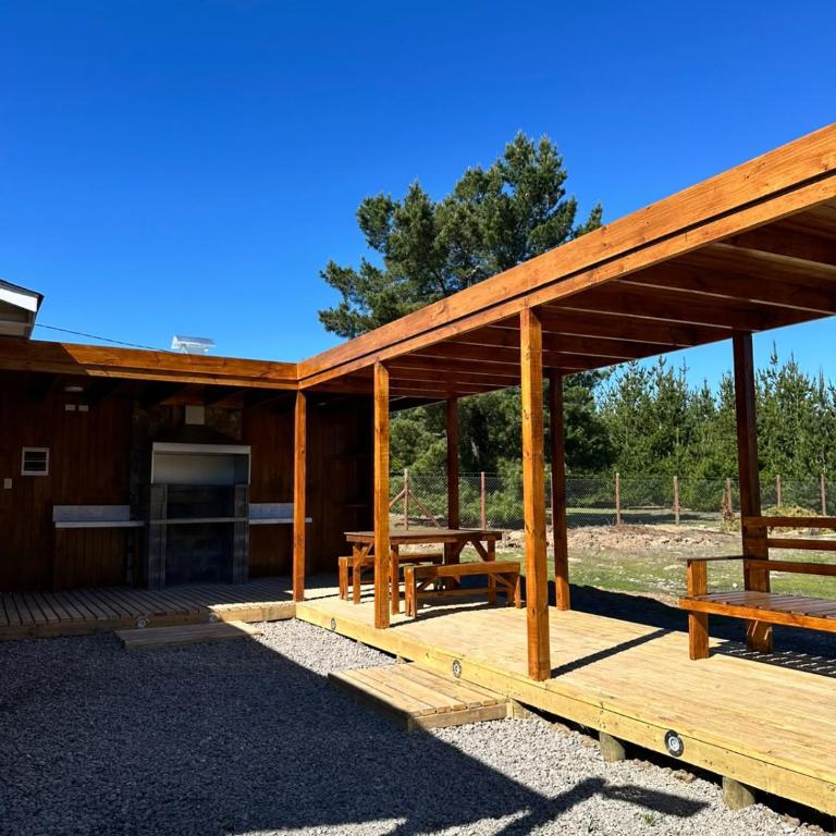 Cabañitas Zelada en un ambiente natural con piscina fogón Quincho Terraza parking full equipadas en 5000 mtrs - Casa de 2 dormitorios - 1