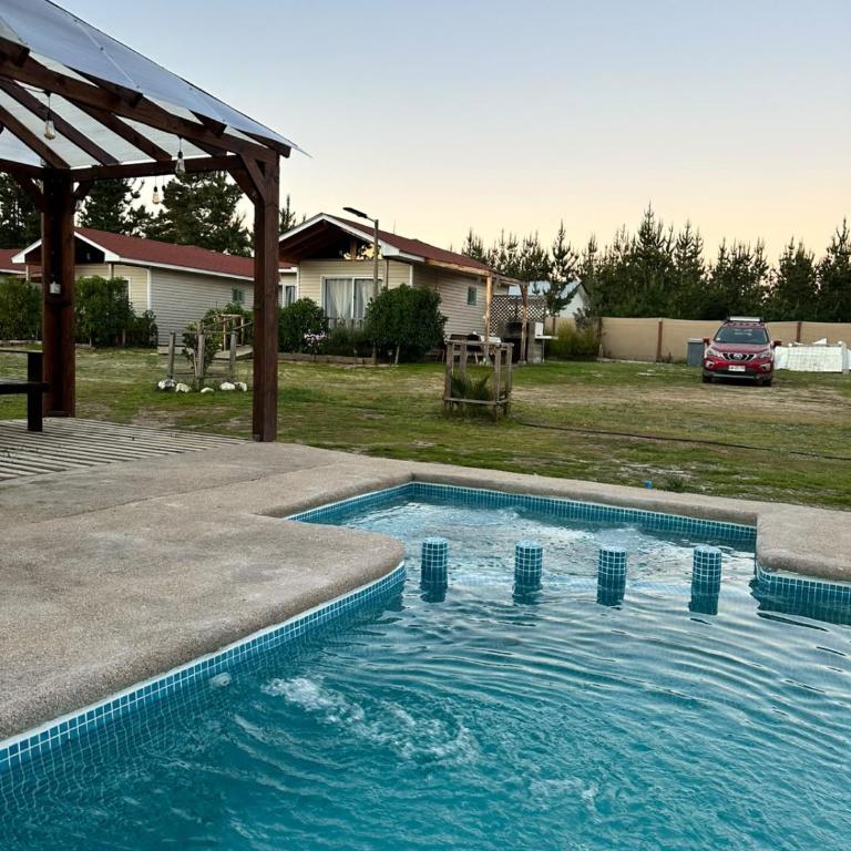 Cabañitas Zelada en un ambiente natural con piscina fogón Quincho Terraza parking full equipadas en 5000 mtrs - Casa de 2 dormitorios - 25
