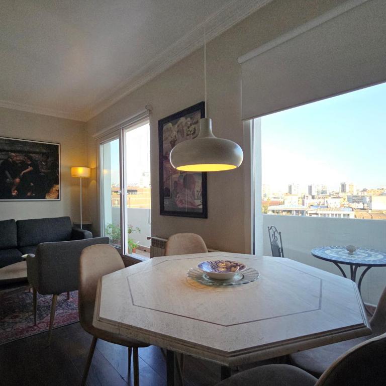Ultimo piso maravillosa vista Lastarria - One-Bedroom Apartment - 11