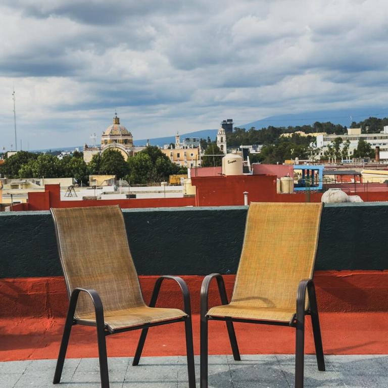 Postcard Loft View of Volcanoes, Just Steps from Zócalo - Apartamento de 2 dormitorios - 62