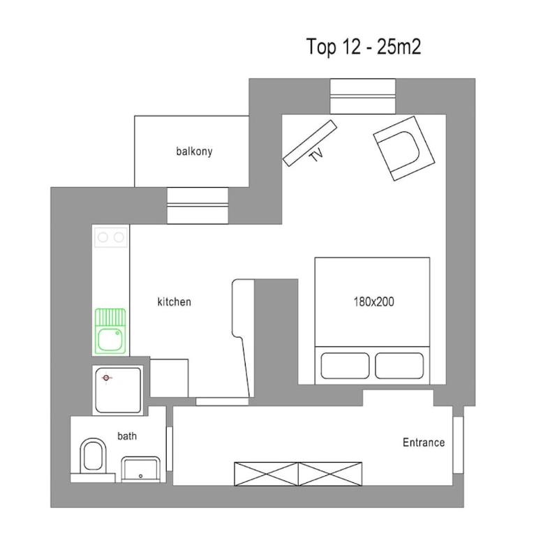 Charming City Apartment Ranke 12 - Apartment mit 1 Schlafzimmer - 9
