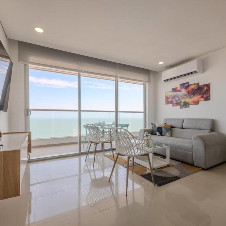 Luxury apto ocean View 2BR Great location - Two-Bedroom Deluxe Apartment with Harbor View - 49