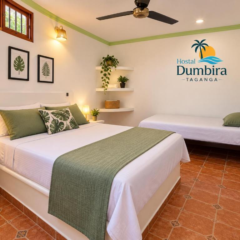 Hostal Dumbira - Habitación Triple con baño privado - 1