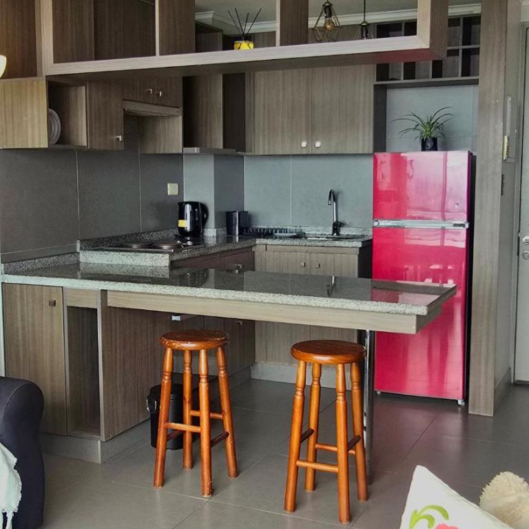 Piso 15, vista al norte, mar, incluye estacionamiento - One-Bedroom Apartment - 11