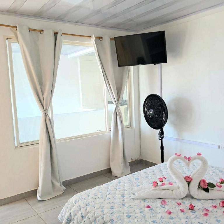 habitación cali porvenir - Habitación Doble con baño privado - 1
