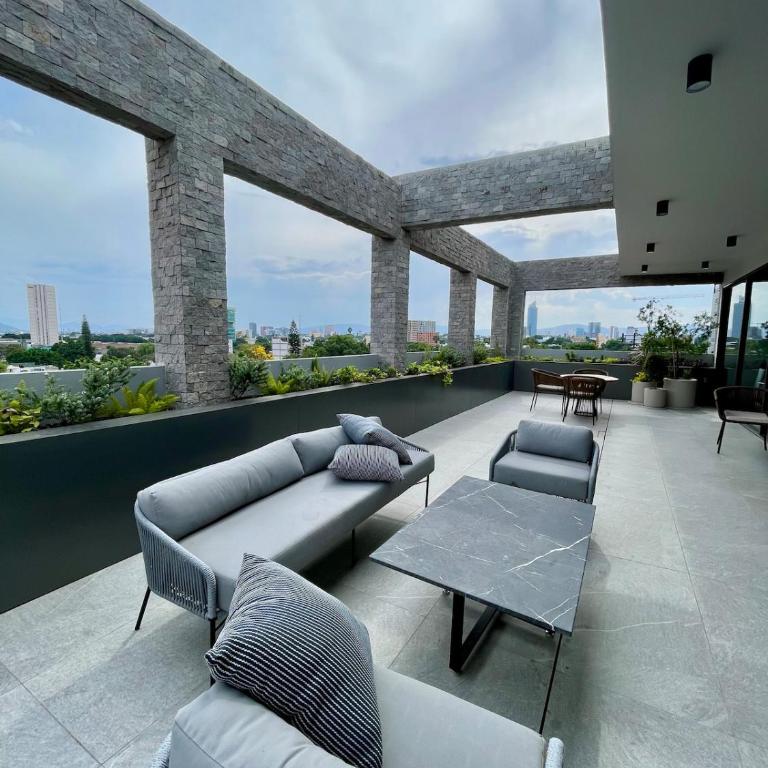Seguridad Alberca Gym Terraza y Estacionamiento - Apartment mit 1 Schlafzimmer - 13