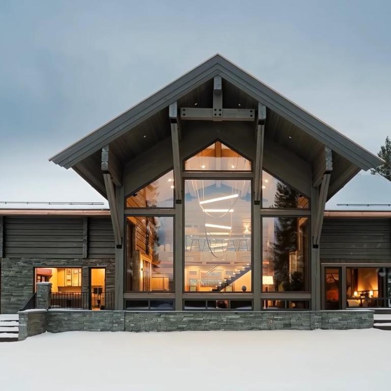 Chalet Alpin de Luxe à Megève - 4 Chambres - Chalet - 1