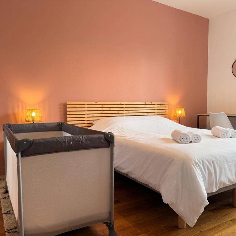 Goussiez, 3 bedrooms, Spacious, Netflix - Apartamento de 1 dormitorio - 17