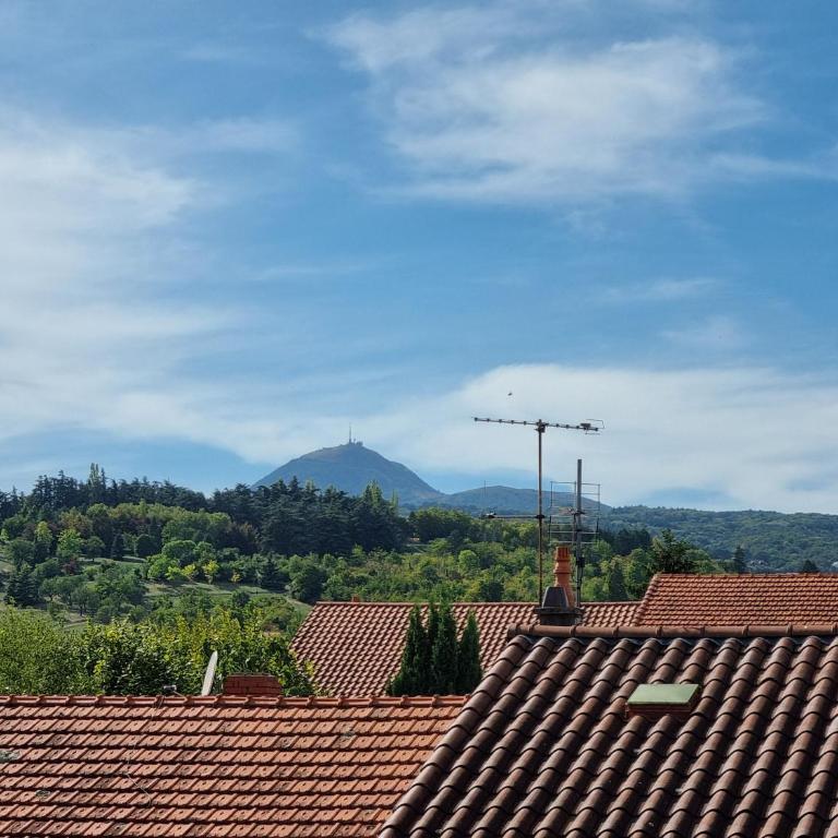 Résidence des volcans d'auvergne parking balcon WiFi lit180X200 - Apartment mit 1 Schlafzimmer und Gartenblick - 18