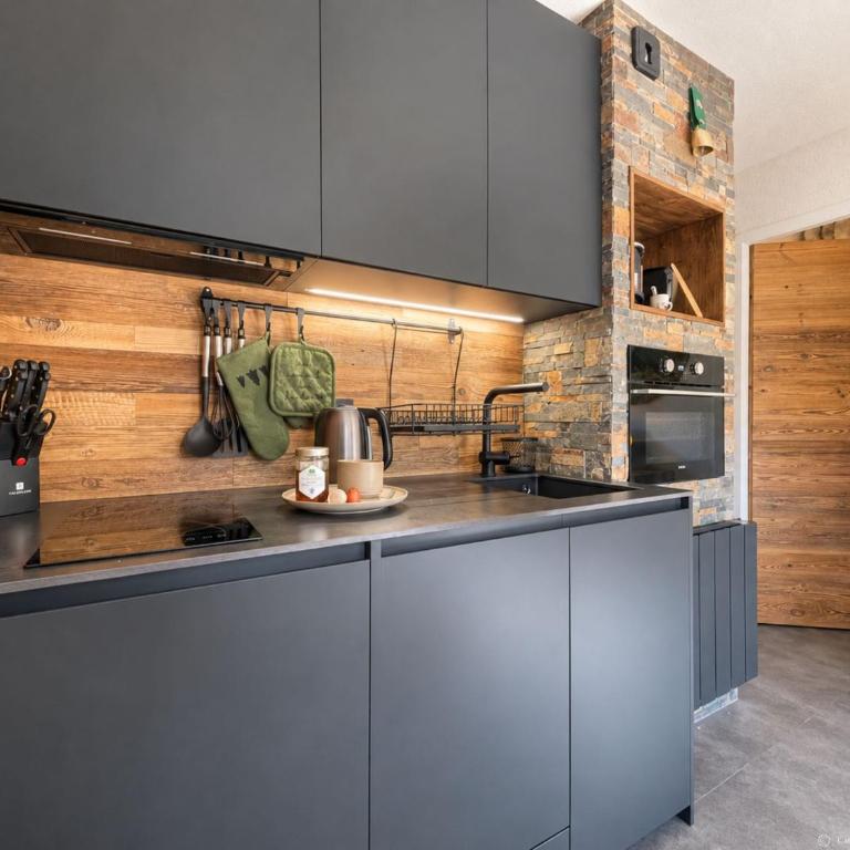 CI17B Le refuge des Marmottes Skis aux pieds - Apartment mit 2 Schlafzimmern und Bergblick - 12