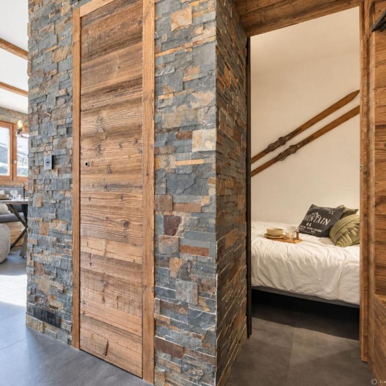 CI17B Le refuge des Marmottes Skis aux pieds - Apartment mit 2 Schlafzimmern und Bergblick - 18