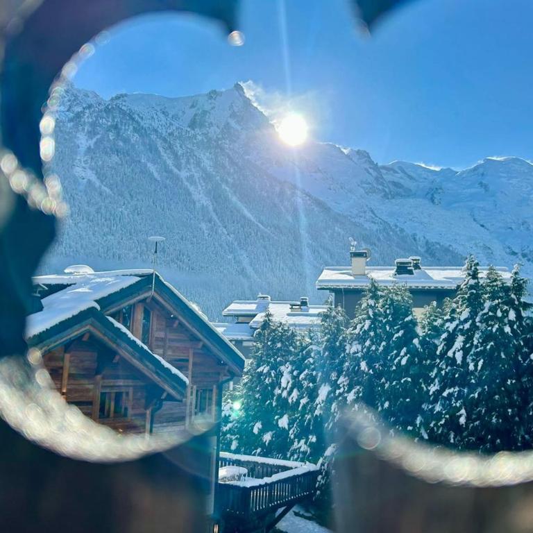 Bright with balcony views of Mont Blanc Parking - Apartment - 14