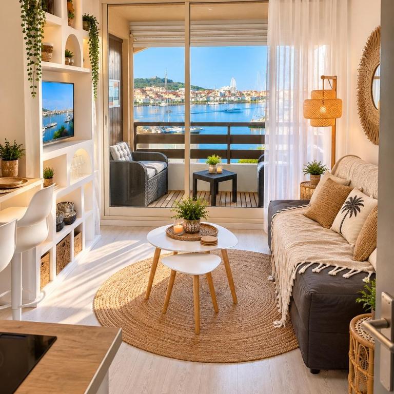 Studio vue port et mer Cap d'Agde île des Pêcheurs - Apartamento de 1 dormitorio - 1