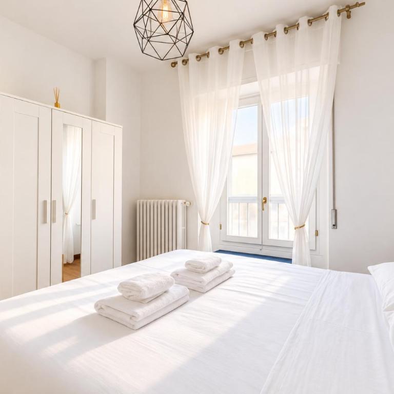 The Boutique Houses - Tram 2 direct to Duomo & Navigli - Milan City Center - Apartamento Superior con vistas a la ciudad - 10