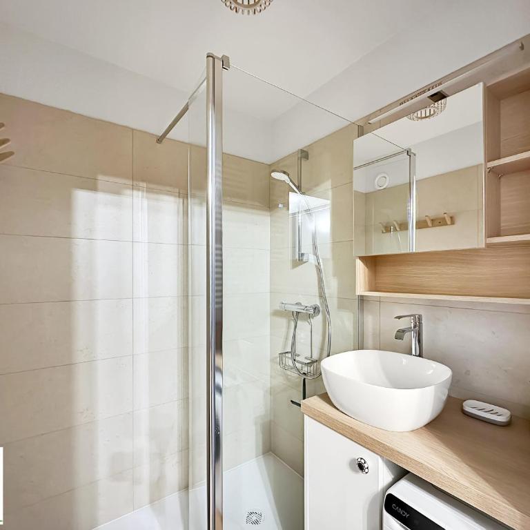 CA209 - Studio renove 4 pers centre station - Monolocale con Vista Montagna - 8