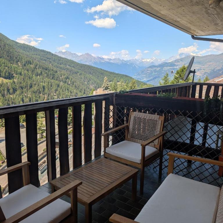 Charming Pila 1BR - Mont Blanc Views - Apartment mit 1 Schlafzimmer - 16