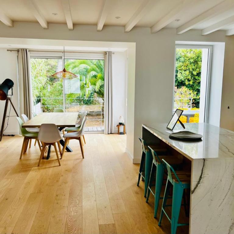 La Belle de Cornouaille Tout à pied - Hébergement Maison Deluxe 4 Chambres - Côté Océan - 5