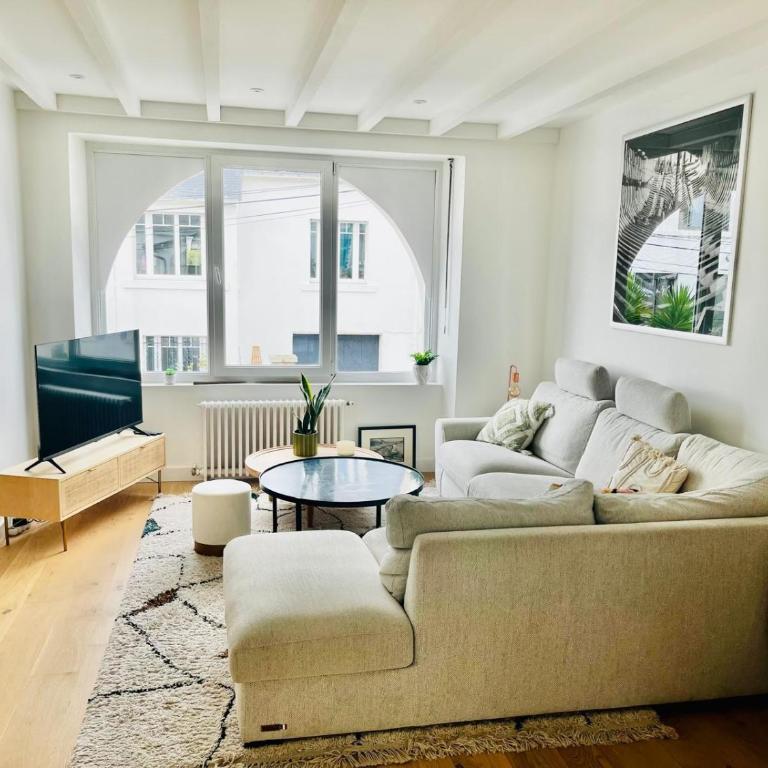 La Belle de Cornouaille Tout à pied - Hébergement Maison Deluxe 4 Chambres - Côté Océan - 16